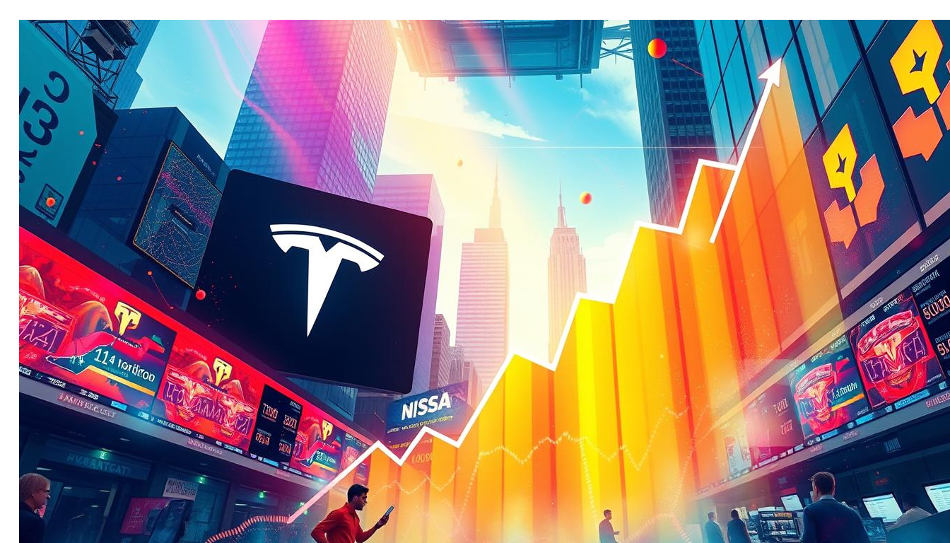 Tesla hits $1 trillion market cap as stock rallies after Trump win