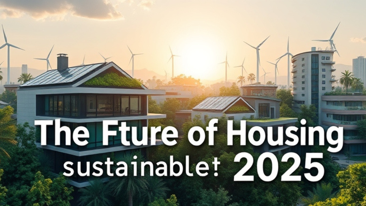 Sustainable Housing: Why It Will Dominate Real Estate in 2025